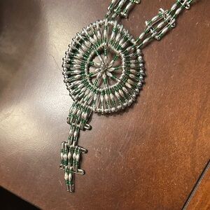 Vintage Safety Pin Necklace